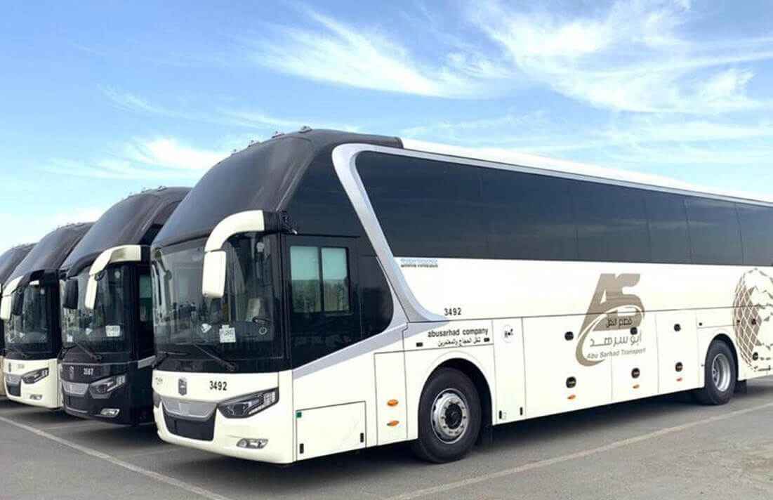 private Bus ziyarat taxi